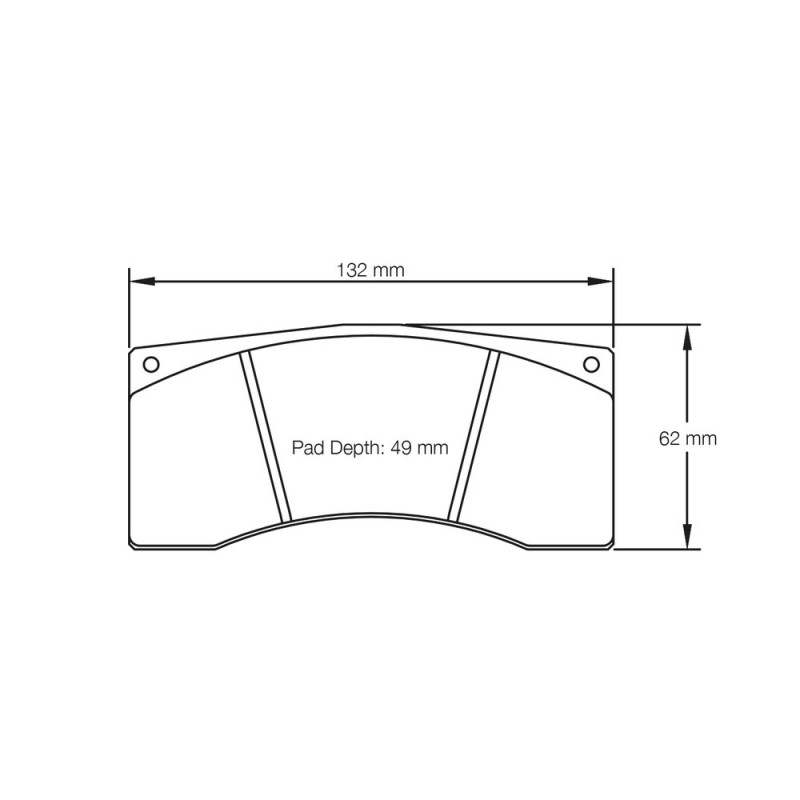 Pagid brake pads S1595 RS42 - PA-1595-RS.42 - E159542010 - 4056029016955