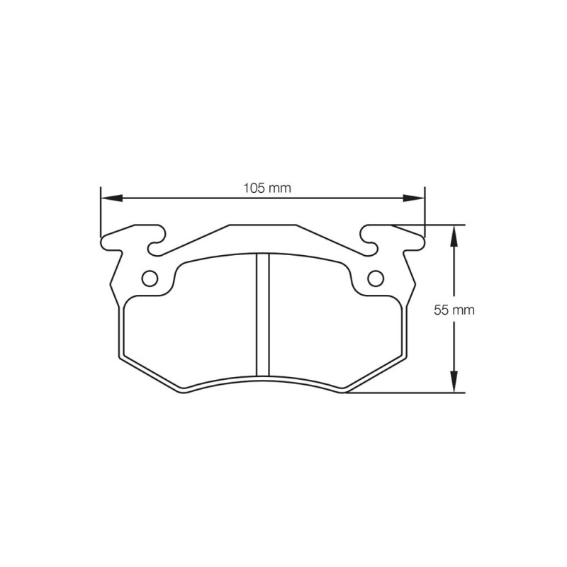 Plăcuțe de frână Pagid S1610 RS42 - PA-1610-RS.42 - E161042010 - 4056029016696