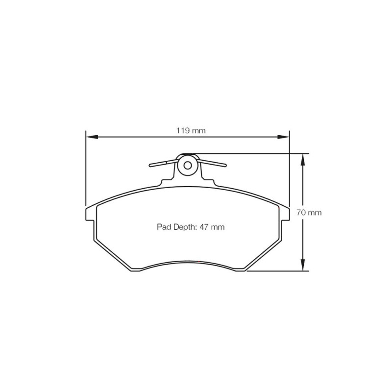 Plăcuțe de frână Pagid S1743 RS14 - PA-1743-RS.14 - E174314010 - 4056029016047