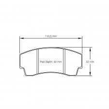 Pastiglie freno Pagid S2127 RS14,RS42