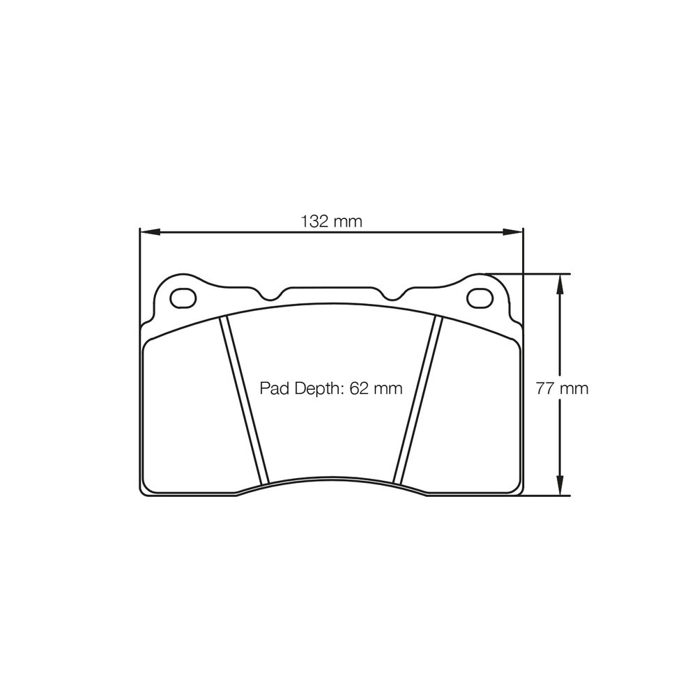 Pagid brake pads S2487 RS42 - PA-2487-RS.42 - E248742010 - 4056029013534