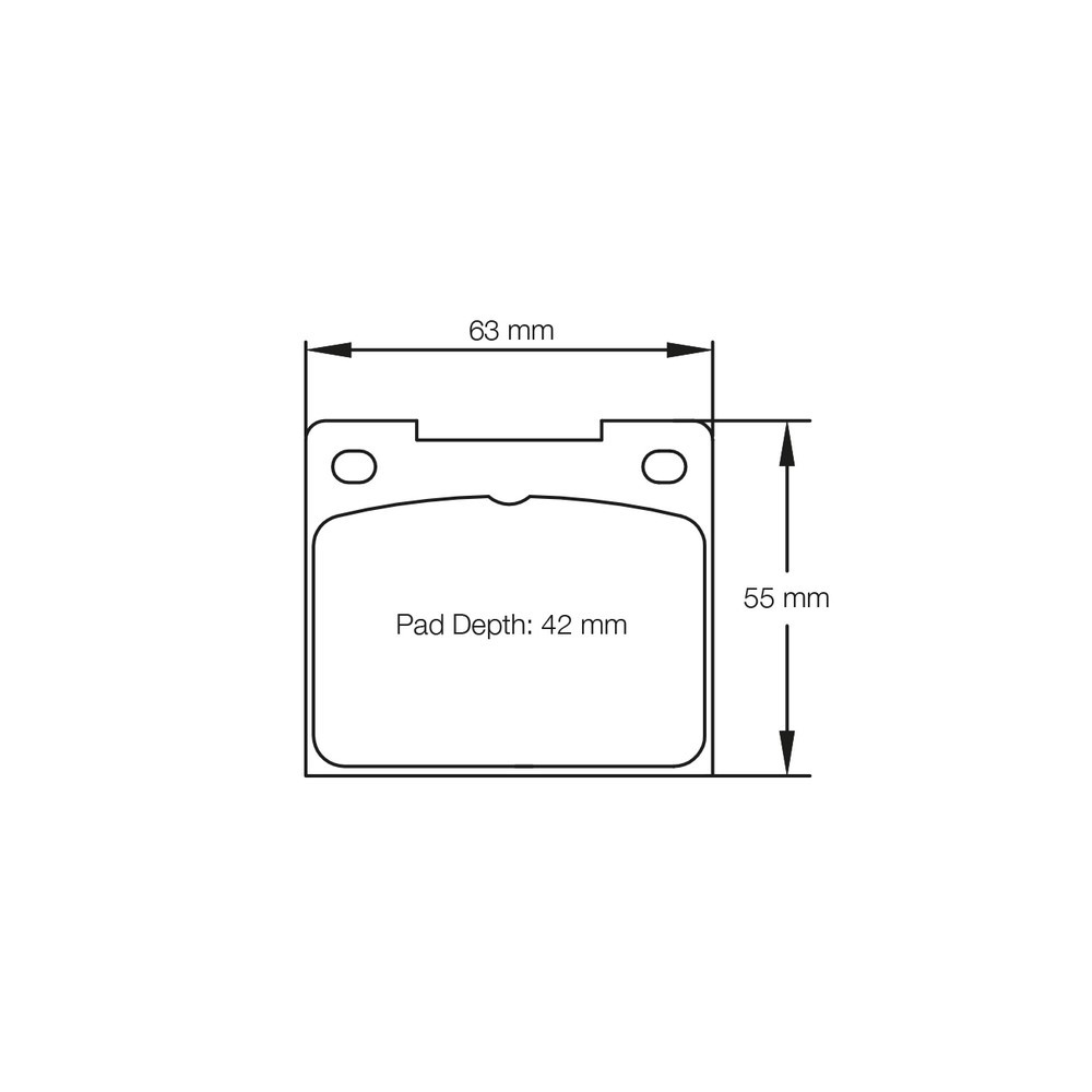 Pagid S3102 RS42,RS44 remblokken - PA-3102-RS.42 - E310242010 - 4056029012391