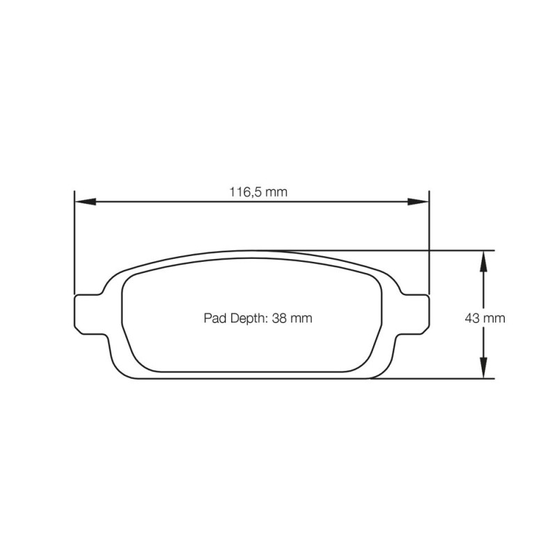 Pastiglie freno Pagid S4939 RS44 - PA-4939-RS.44 - S4939R44001 - 4056029003672