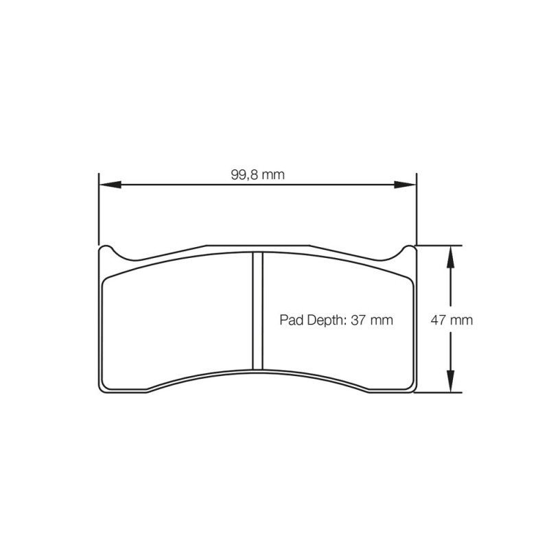 Pastiglie freno Pagid S8000 RS42 - PA-8000-RS.42 - E8000R4201 - 4056029011271