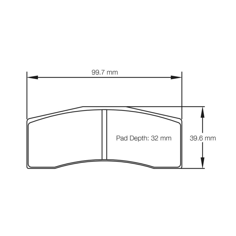 Plăcuțe de frână Pagid S8060 RS34, RS36, RS42 - PA-8060-RS.42 - S8060R42001 - 4056029046518