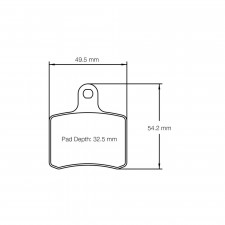 Pastiglie freno karting Pagid S5103 K1