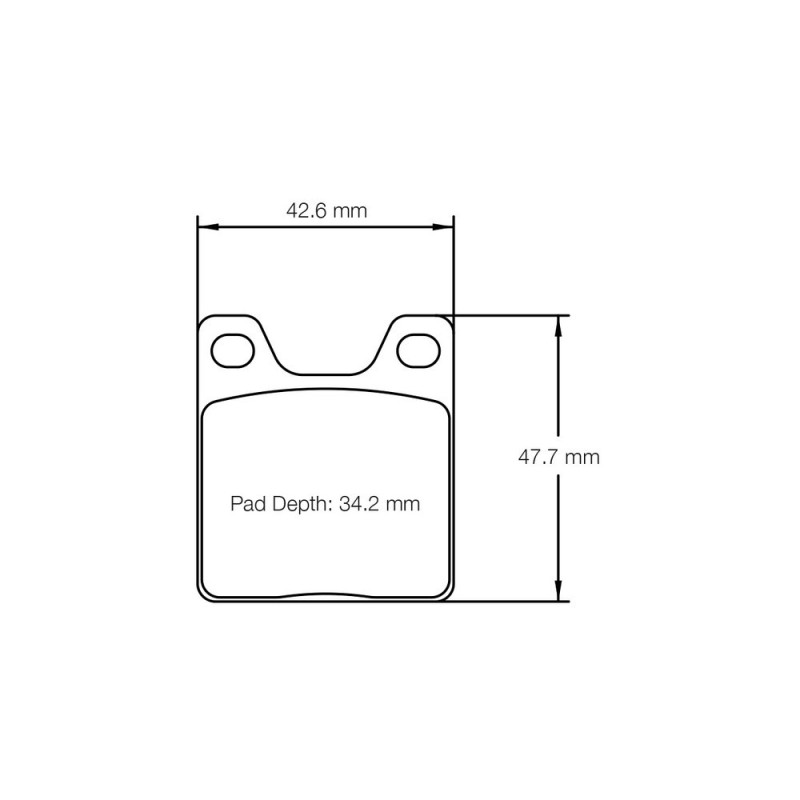 Plăcuțe de frână pentru karting Pagid S5104 K1 - PA-5104-K.K1 - S5104K01001