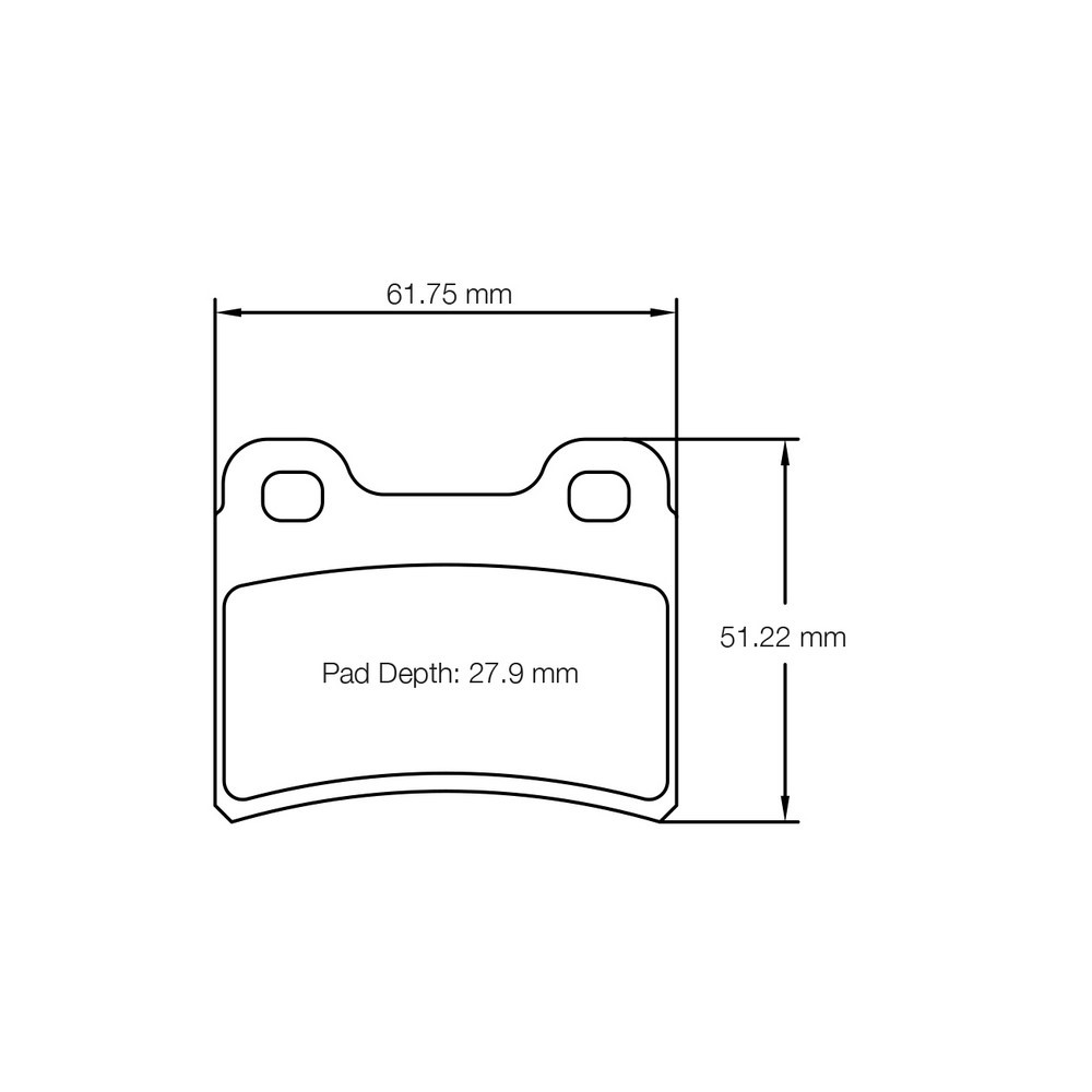 Pastiglie freno karting Pagid S5105 K1 - PA-5105-K.K1 - S5105K01001