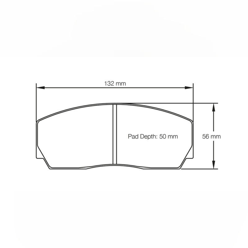 Pagid remblokken, gelept S1361 RST1,RST3 - PA-1361R-RST.3 - S1361T03B01 - 4056029023502