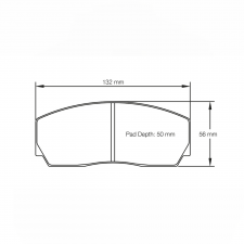 Pagid brake pads rodées S1361 RST1,RST3