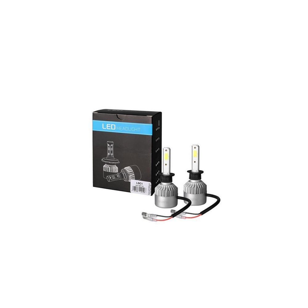 Kit 2 lampadine a led H1 80W 9-32V 10000 lumen 6500K - LI-LSC1-S - LSC1-S - 3666618038087