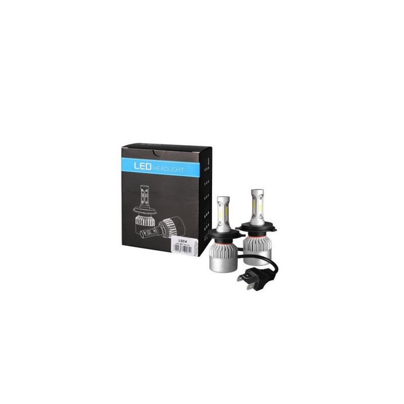 Kit 2 Ledlampen H4 80W 9-32V 10000 Lumen 6500K - LI-LSC4-S - LSC4-S - 3666618038070