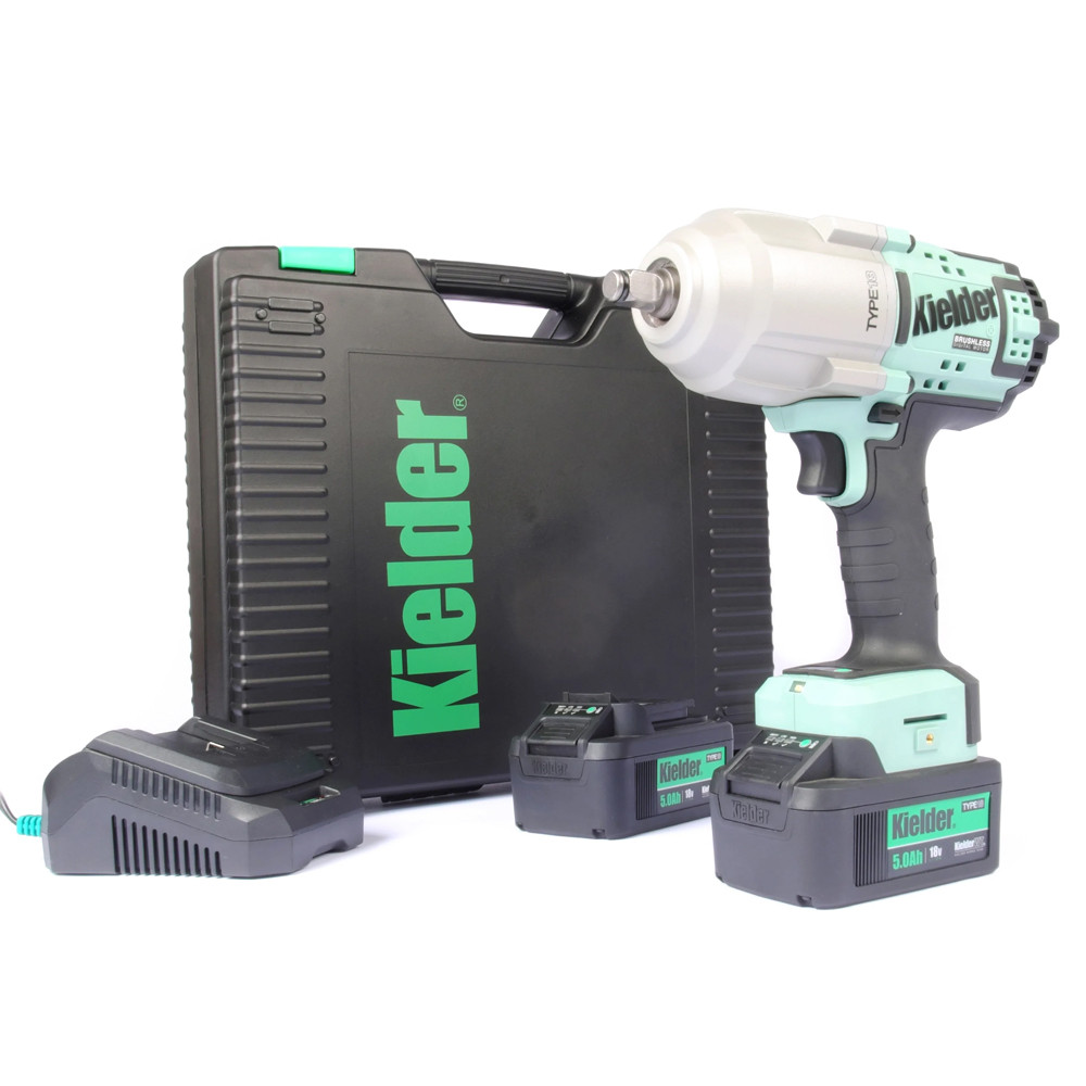 Kielder® 1/2" 18v 1050Nm 2x5,0Ah slagmoersleutelset - KWT-085-02EU - KWT-085-02EU - 5060441195364