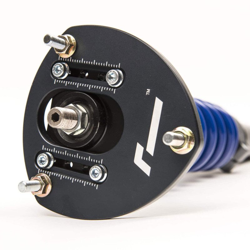 VWR - Kit combinés fileté 2 voies usage circuit - Platines sup réglables - Chassis A5 - Golf 5/6, A3 8P, Leon 2 (Corps 55mm) - VWR-340000-G6 - VWR340000-G6 - 3666618026138
