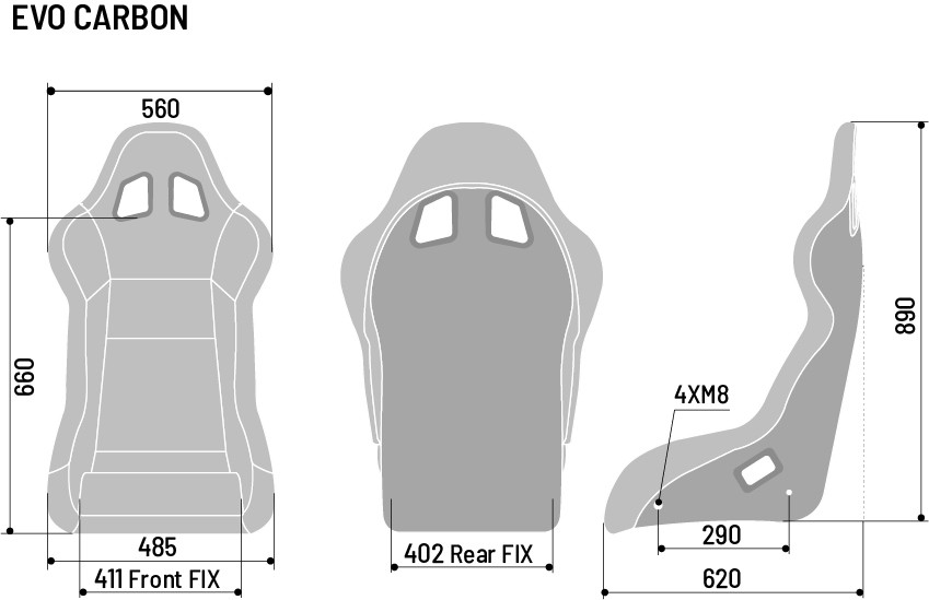 Sedile Sparco Evo QRT-C - 008007ZNR - 008007ZNR - 8033280467487