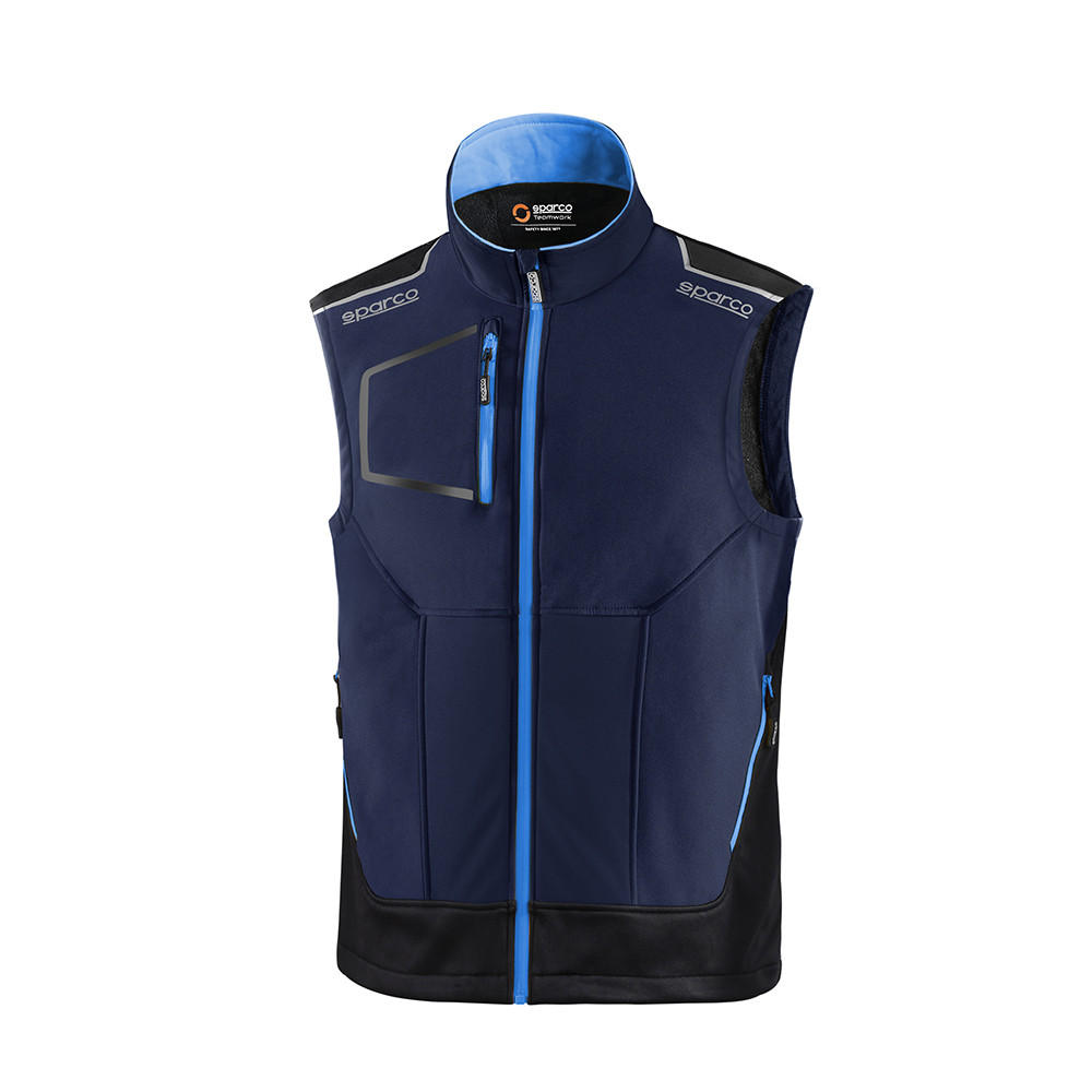 Sparco Tech sleeveless light vest - 02419.MBL.L - 02419BMAZ3L