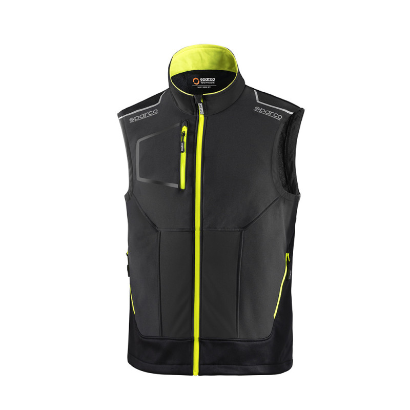 Sparco Tech mouwloos jack - 02419.GJ.M - 02419GSGF2M