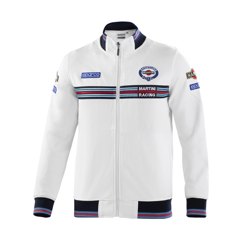 Felpa con zip Martini Racing - 01278MR.G.3XL - 01278MRGR6XXX