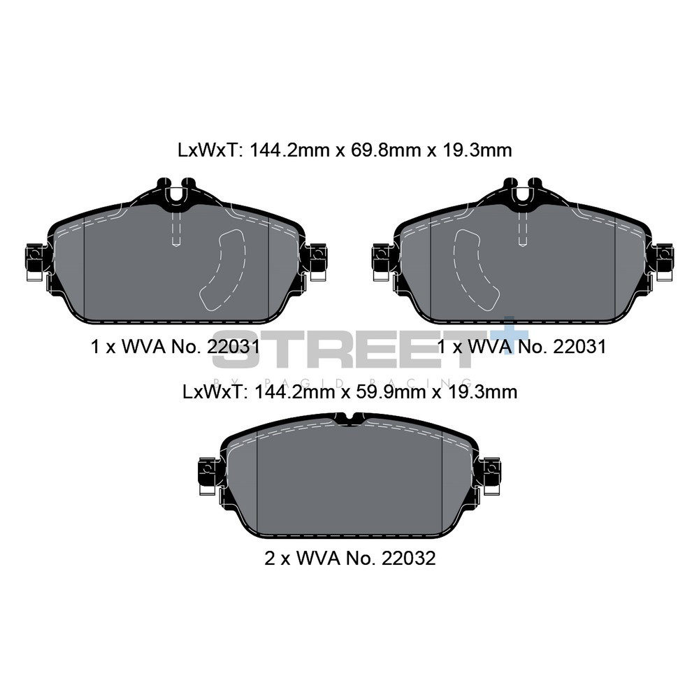 Pastiglie freno Pagid T8008 Street+ - PA-8008.ST - T8008SP2001 - 4056029064628