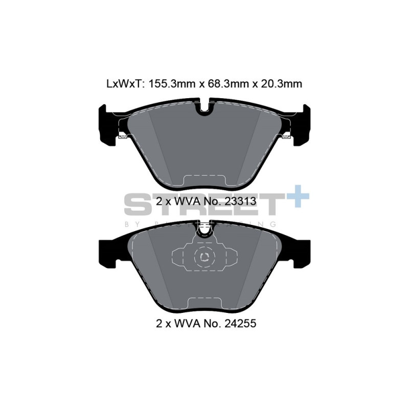 Pastiglie freno Pagid T8025 Street+ - PA-8025.ST - T8025SP2001 - 4056029064741