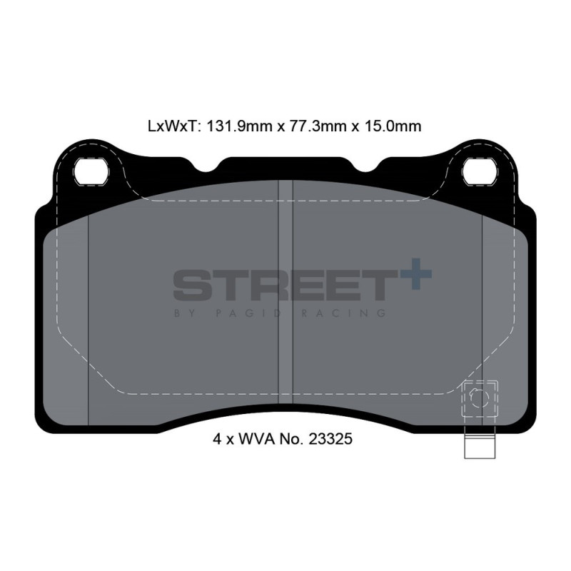 Plăcuțe de frână Pagid T8026 Street+ - PA-8026.ST - T8026SP2001 - 4056029064765