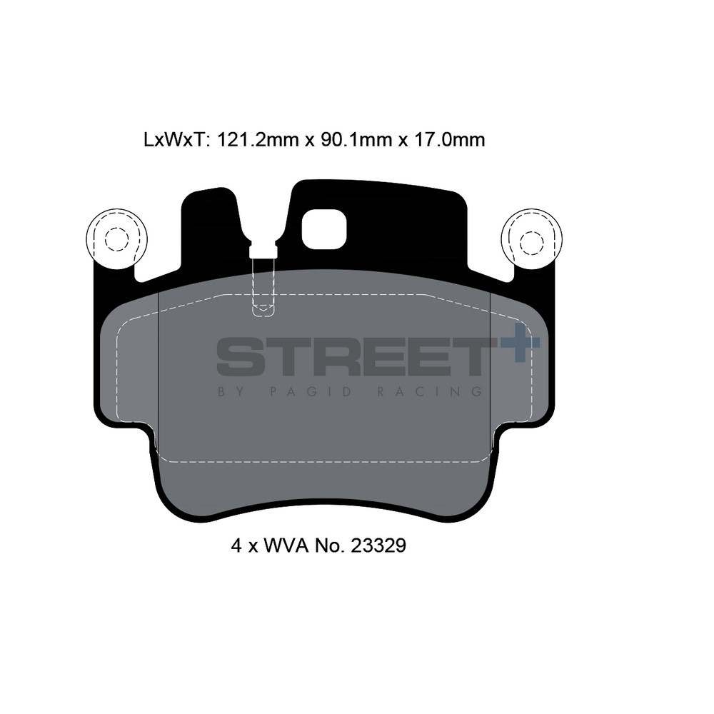 Pastiglie freno Pagid T8028 Street+ - PA-8028.ST - T8028SP2001 - 4056029064789