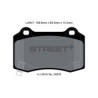 Street+ Pagid brake pads T8055