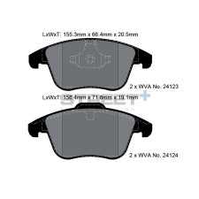 Plaquettes de frein Pagid T8056 Street+