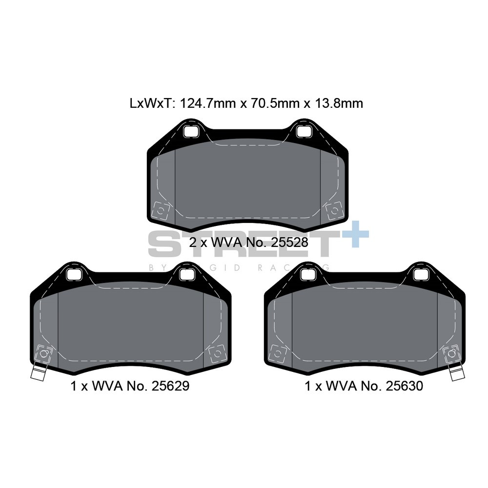 Pastiglie freno Pagid T8088 Street+ - PA-8088.ST - T8088SP2001 - 4056029065472