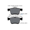 Plaquettes de frein Pagid T8101 Street+