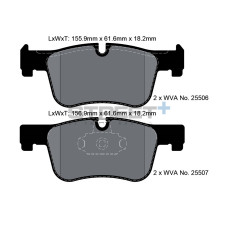 Plaquettes de frein Pagid T8119 Street+