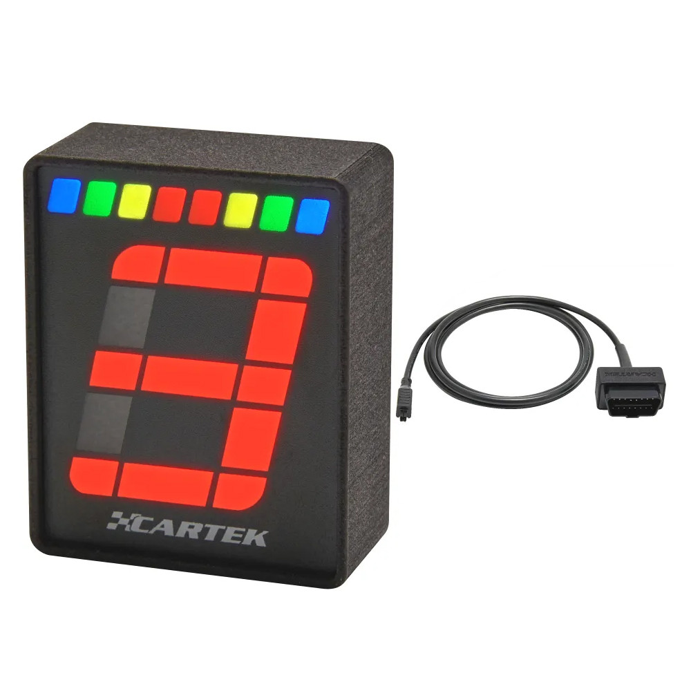 Cartek digital gear indicator + shift light (OBD2) - CK-LG-OBD - CK-LG-OBD - 3666618040172