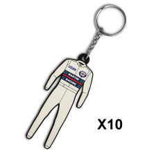 Porte-clé Sparco Martini Racing x10
