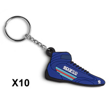 Porte-clés Sparco Martini Racing chaussure x10