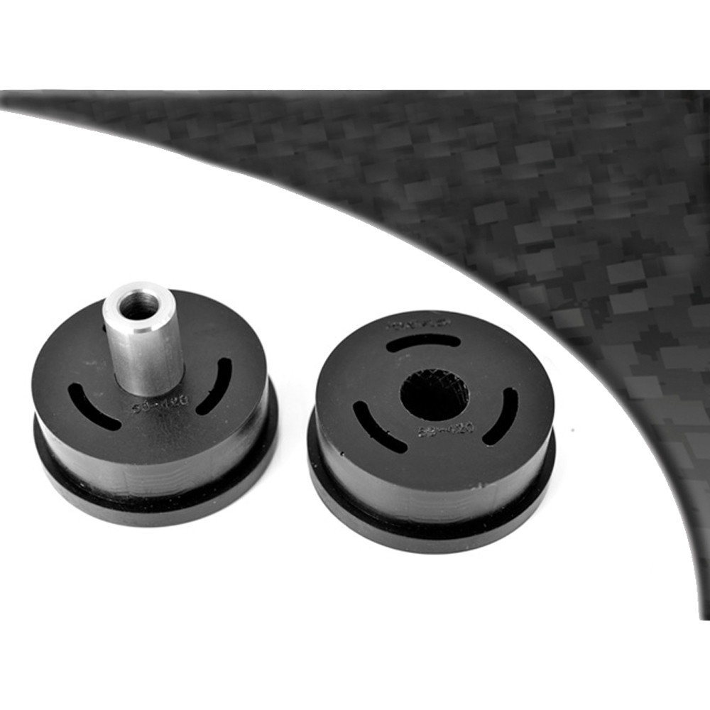 Silentbloc Powerflex negru pentru motorul din spate al modelului Peugeot 206, 65 mm (1 bucată) - PF-F50420N - PFF50-420BLK - 5055676517340