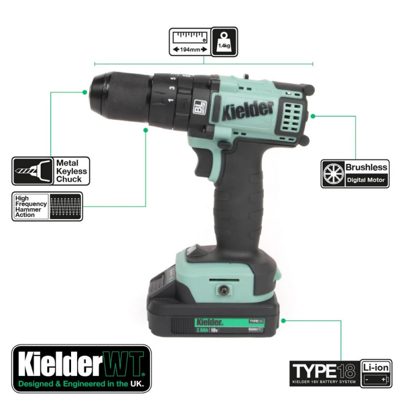 Kit combo 2 Pro-X Kielder (kit completo) - KWT-008-PROX-FL2 - KWT-008-PRO-X-FL02EU - 5060441195128