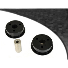 Silent-Bloc Powerflex Black Versnellingsbaksteun alleen tot 1994 Saab 9000 (1985-1998) - PF-F66120N - PFF66-120BLK - 5055676530608