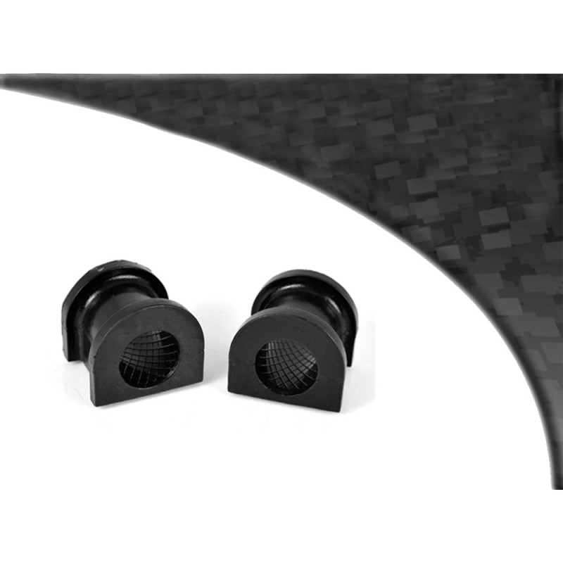 Silent-Bloc Powerflex Black Anti-Roll Bar 24mm Honda Civic EG4, EG5, EG6, EJ1 & EJ2 92-96 Integra Type R DC2 95-2000 - PF-F2510424-2N - PFF25-104-24BLK - 5055676528940