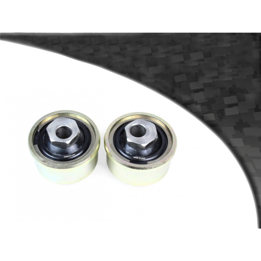 Powerflex bushes for Front Arm Rear Bush, Caster Adjust Fiat 500 (2007-) - PF-F16502G-2N - PFF16-502GBLK - 5055676524652
