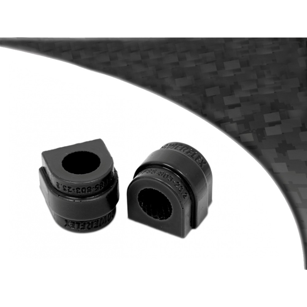 Silentbloc Powerflex Bară antiruliu față 24 mm Audi A3 MK3 8V până la 125 cv (2013-) - PF-F8580324-2N - PFF85-803-24BLK - 5055676536266