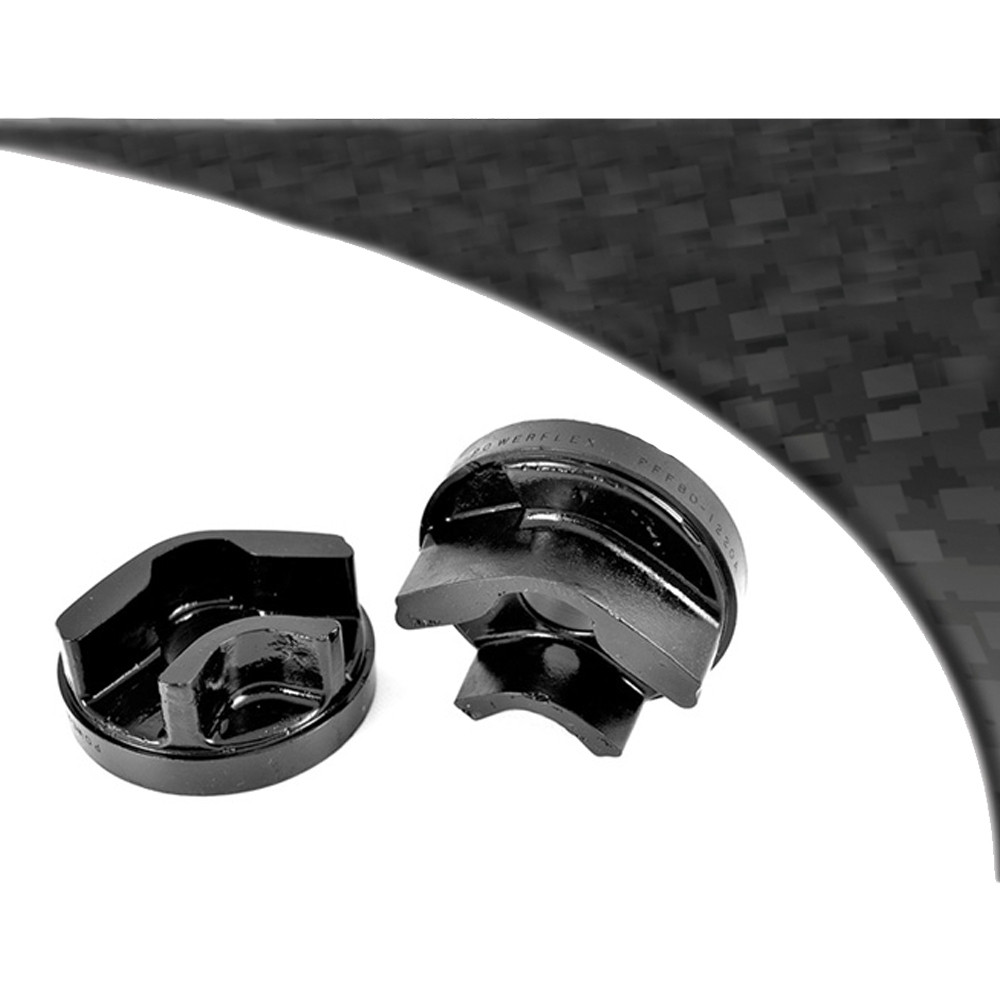 Silent-Bloc Powerflex Zwart Achterste Lagere Motorsteun Cadillac BLS (2005 - 2010) - PF-F801220N - PFF80-1220BLK - 5055676522375