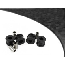Silent-Bloc Powerflex Zwart Fronthef Porsche 911 Classic (65-67) - PF-F57402-4N - PFF57-402BLK - 5055676513502