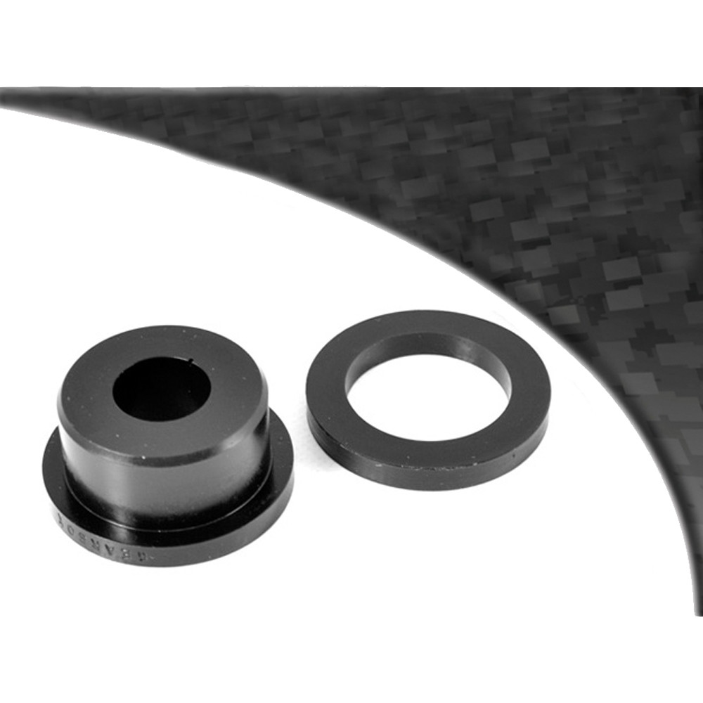 Silentbloc Powerflex negru, față, pentru comanda cutiei de viteze MG ZR (2001-2005) - PF-F63416N - PFF63-416BLK - 5055676522009