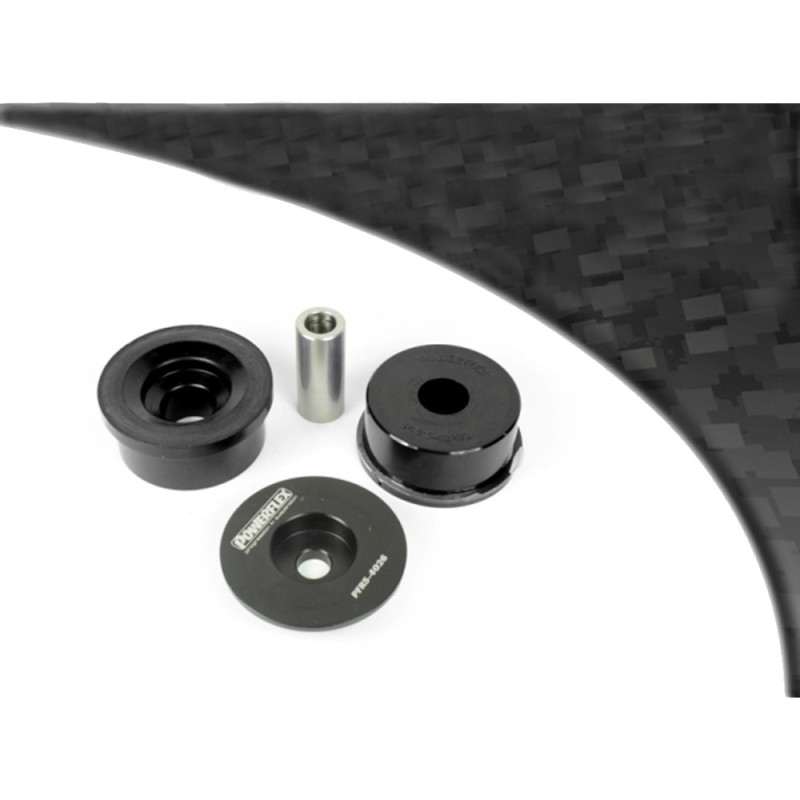 Silent-Bloc Powerflex Zwart Achterbeugel Achterdifferentieel BMW F22, F23, F87 2 Reeks (2013 - ) - PF-R54026N - PFR5-4026BLK - 5055676536105