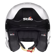 Stilo Venti Trophy jethelm wit/zwart zonder Hans clip