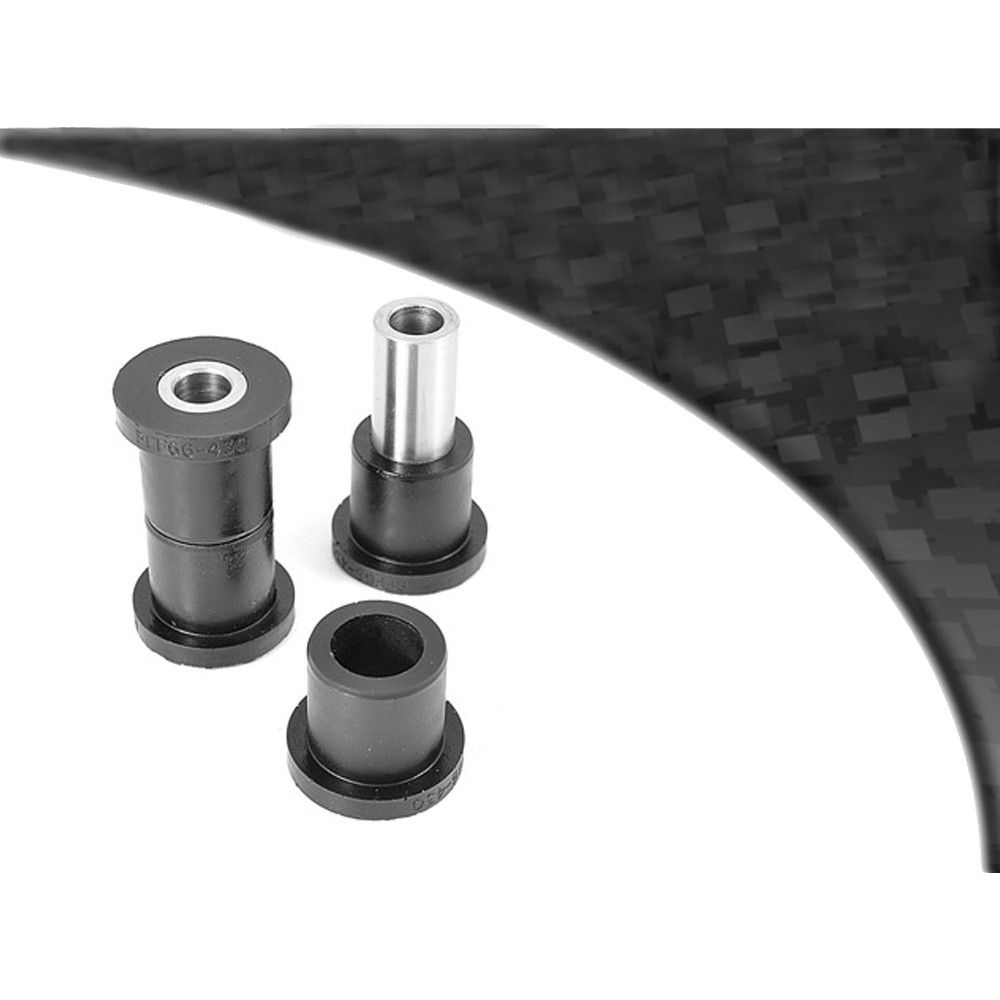 Powerflex bushes for Steering Rack Mounting Saab 900 (1983-1993) - PF-F66430-2N - PFF66-430BLK - 5055676522252