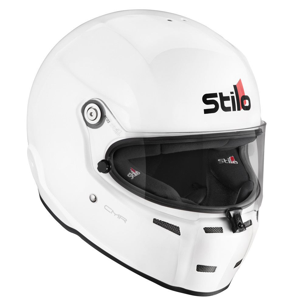 Casque karting Stilo ST5 CMR blanc intérieur coloré - STI-AA0721AH2P.B.XS - AA0721AH2P54BLU