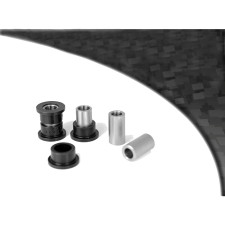 Silent-Bloc Powerflex Zwart Achteras op Chassis Saab 90 & 99 (1975-1987) - PF-R66418-2N - PFR66-418BLK - 5055676523211
