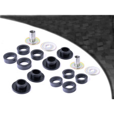 Powerflex Bushing Black Front Inner Wishbone Bush Alfa Romeo / Fiat Rear (2 Pieces) - PF-F01812-2N - PFF1-812BLK - 5055676512802