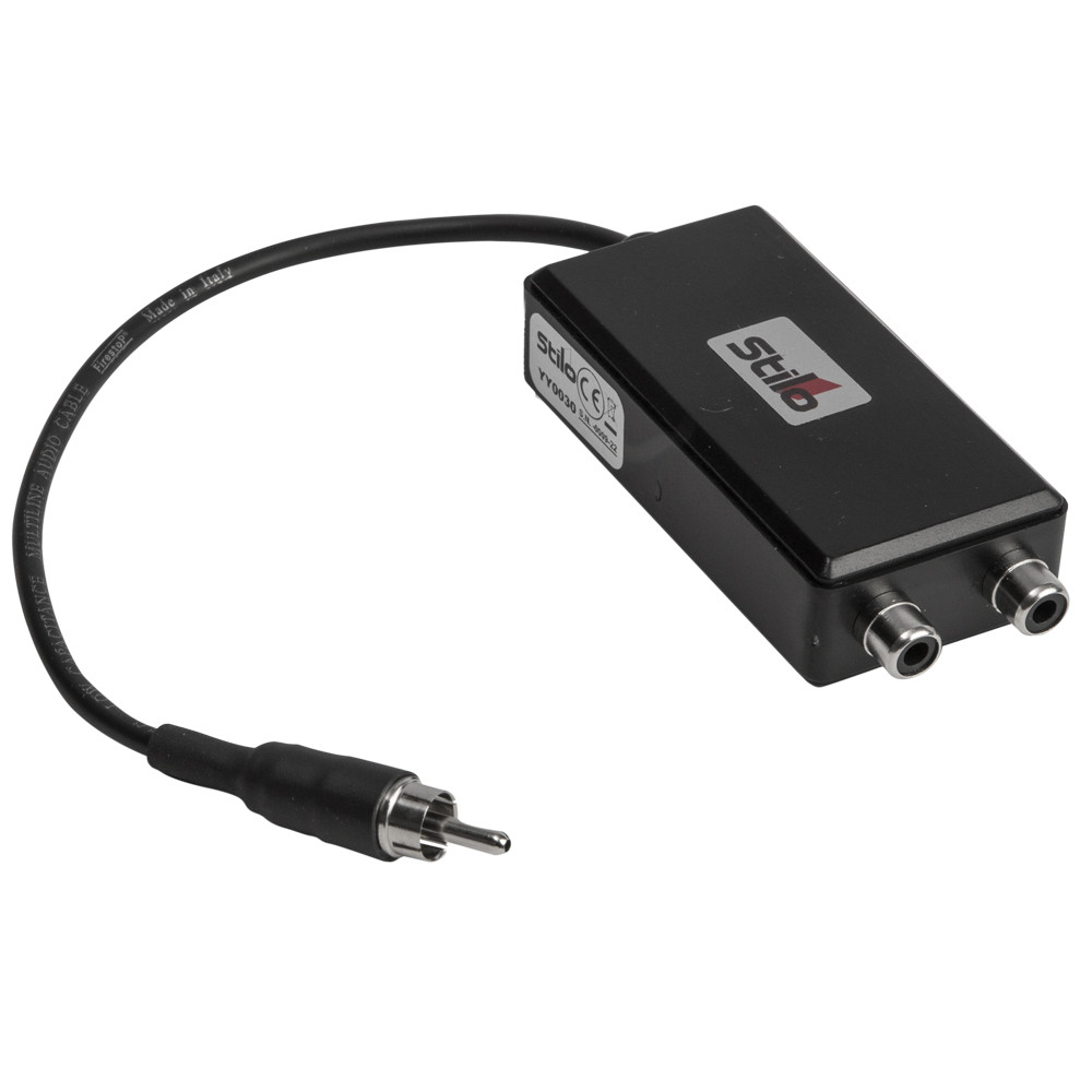 Stilo scheidingsfilter voor DG10 radio (1 in / 2 onze RCA) - STI-YY0030 - YY0030 - 3666618027913